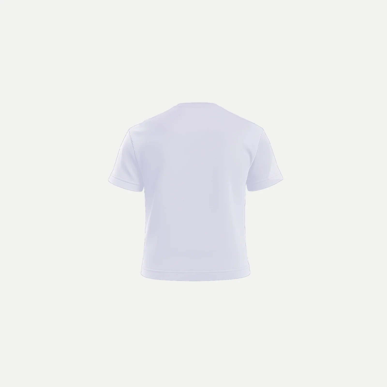 Kids Cloud Pima Round Neck T-shirt - Image 2